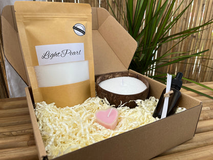 Coffret Bougie Sable - Créativité et Nature en Harmonie